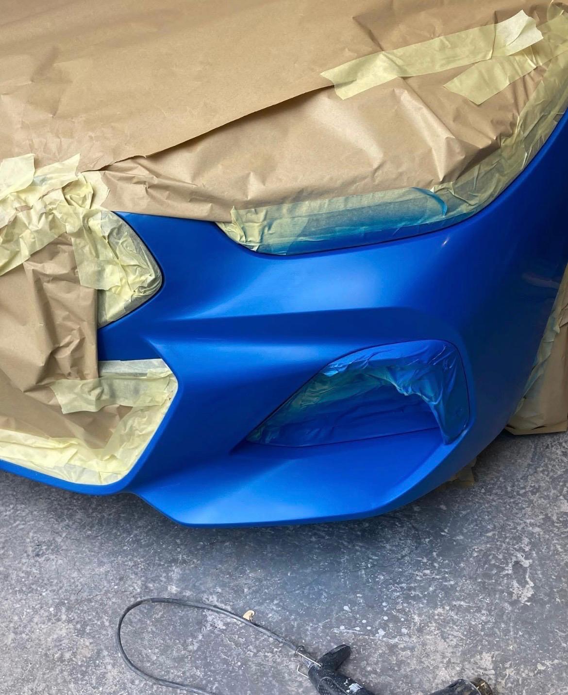 BMW Z4 bumper · primed & ready for colour